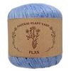 FLAX Wool Sea (100% Лен, 50гр/200м) 015 (Темно-голубой)
