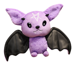 Мягкая игрушка Летучая мышь Фиолетовая