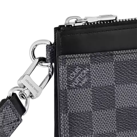 Бумажник Louis Vuitton Zippy Dragonne темно-серый