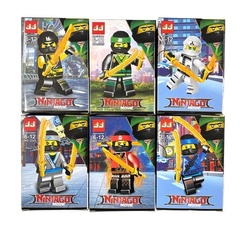 Конструктор Ниндзя - 6 видов, цена за шт.