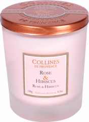 Свеча Collines 180гр Дуэт Rose & Hibiscus