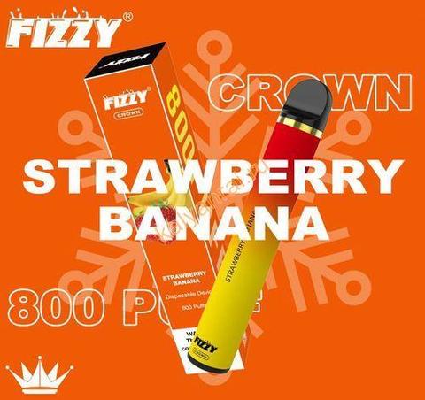 Fizzy Crown 800 затяжек - Клубника Банан