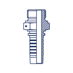 Фитинг DN 50 BSP (Ш) 2 Interlock