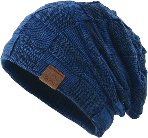 Картинка шапка-бини Skully Wear ZZM-998 7(royal) - 2