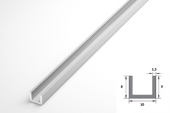 Швеллер Лука 8*10*8*1,5 Шв 01.2000.500 без окраса