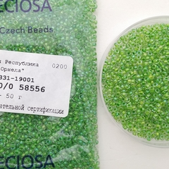 58556 бисер Preciosa 10/0 1сорт