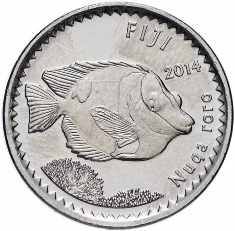 5 центов. Фиджи. 2014 год. AU-UNC
