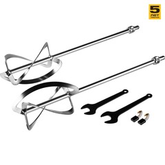 ЗУБР М27, 1400 Вт, строительный двойной миксер (МРД-1400)