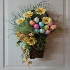Яйцо разноцветное из пенопласта, с блестками, пасхальный декор, размер 3,5 см, набор 16-18 шт.