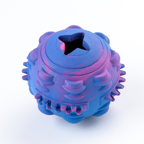 Mr.Kranch игрушка для собак мяч разноцветная не ароматизированная 8 см