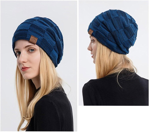 Картинка шапка-бини Skully Wear ZZM-998 7(royal) - 3