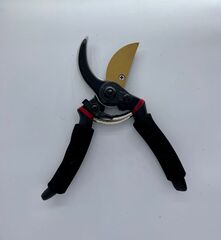 Секатор садовый усиленный, тефлоновое покрытие, мягкие ручки, 21см