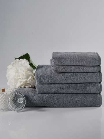 Набор полотенец 3шт Claire Batiste Atelier Ile стальной серый