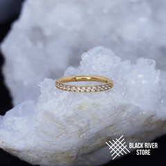 Кликер Twilight Crystal PVD Yellow 1.0мм