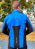 Утеплённый лыжный костюм ArsWear Blue Training со спиной мужской