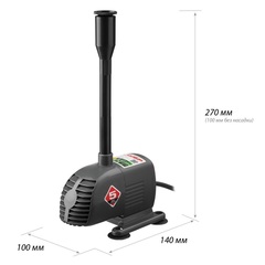 ЗУБР 28 Вт, фонтанный насос (ЗНФЧ-20-1.6)