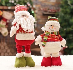 Новогодняя игрушка Дед Мороз Снеговик
