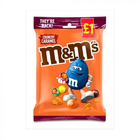 Конфеты M&Ms Crunchy Caramel