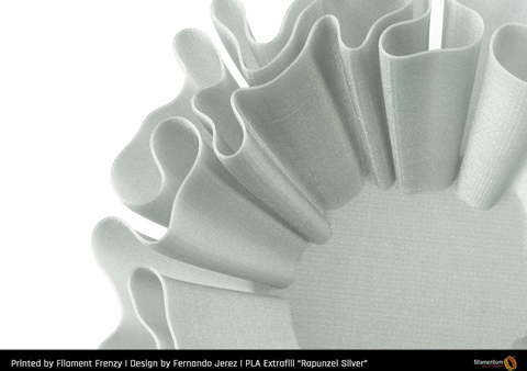 Пластик для 3D-принтера Fillamentum PLA Extrafill Rapunzel Silver