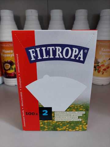 Фильтры Filtropa для кофеварок  02/100 Белые 100ш.