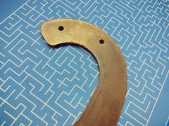 Лопасть шнека DDE резиновая ST3546 (792-711-025)