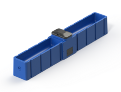 Поилка 4-х шаровая с подогревом/165л Ирпласт 165 л.(1350x800x575см;синий) - арт.560888