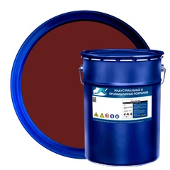 Эмаль КО-198 /20кг/красно-коричневая
