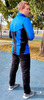 Утеплённый лыжный костюм ArsWear Blue Training со спиной мужской