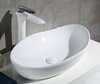 BelBagno BB1362  Раковина керамическая накладная, овальная 520x340x150