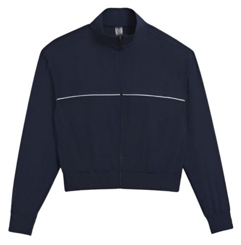 Женская теннисная куртка Wilson Warm-Up Jacket - classic navy