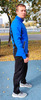 Утеплённый лыжный костюм ArsWear Blue Training со спиной мужской