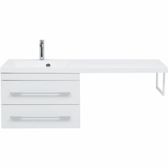 Aquanet 240160 Тумба с раковиной Aquanet Нота 120 L белый (240160) фото