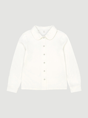 Рубашка с круглым воротником Mjölk Ecru