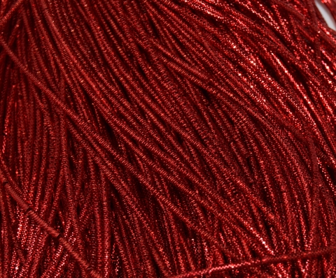 Канитель фигурная Трунцал 4-гранный 1,5мм красный (№29)