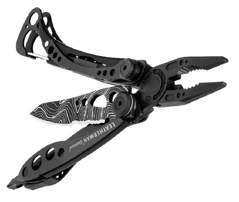 Мультитул Leatherman Topo Skeletool 100 mm, 7 функций, чёрный (832755)