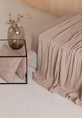 Плед 150х200 Luxberry Lux 40 пудра тон 04