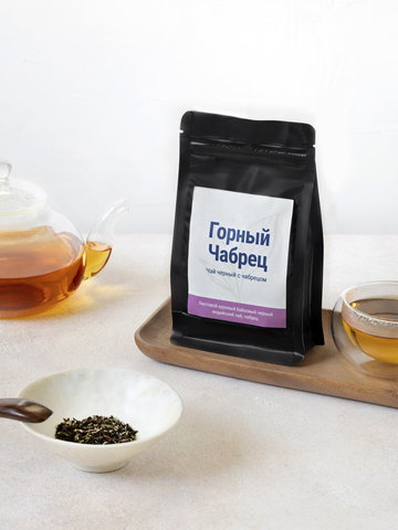 Чай черный - Горный крупнолистовой чабрец - пакет 100 гр