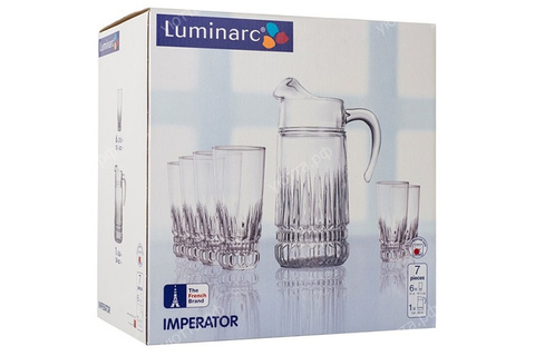 Набор кувшин и стаканы Luminarc Император (7 предметов) - купить 2