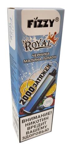 Fizzy Royal Черника Малина Лимон 2000 затяжек