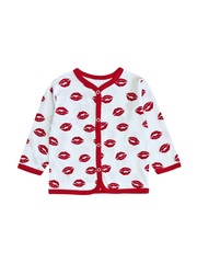 Кофточка Поцелуйчики red