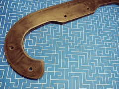 Лопасть шнека DDE резиновая ST3546 (792-711-025)