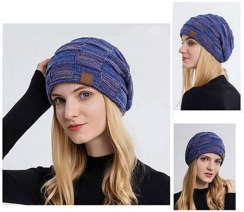 Картинка шапка-бини Skully Wear ZZM-998 8(Violet) - 4