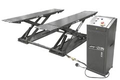 Подъёмник ножничный KraftWell KRW3TN короткий шиномонтажный г/п 3000 кг