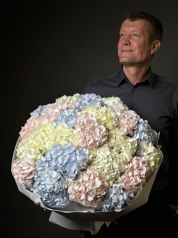 Букет гортензий (Колумбия)