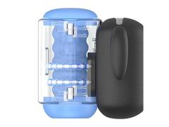 Инновационный робот-мастурбатор Black Knight с массажем бусинами