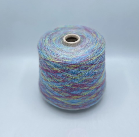 Filcom (пр.Италия), art-Peru 2/15 750м/100гр. 55%Беби Сури альпака, 25%Меринос, 20% Полиамид, цвет-Мультиколор(448), арт.36263