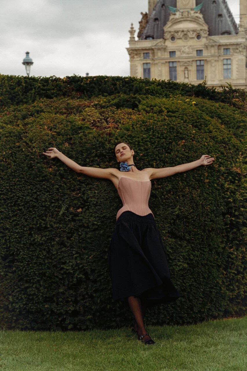 Корсет с бочками