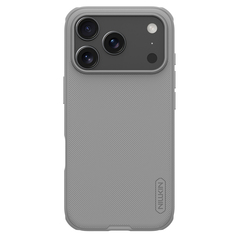 Чехол серого цвета (Titanium Gray) от Nillkin для смартфона iPhone 17 Pro Max, серия Super Frosted Shield Pro