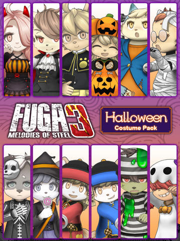 Fuga: Melodies of Steel 3 - Halloween Costume Pack (для ПК, цифровой код доступа)