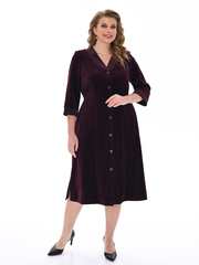 4067 Халат на пуговицах